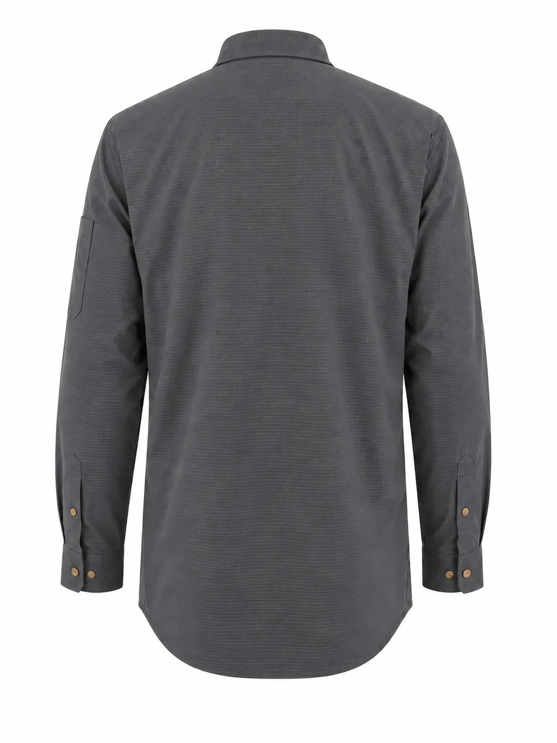 Summit Performance® Inherent Blend FR Shirt — Gray — Back
