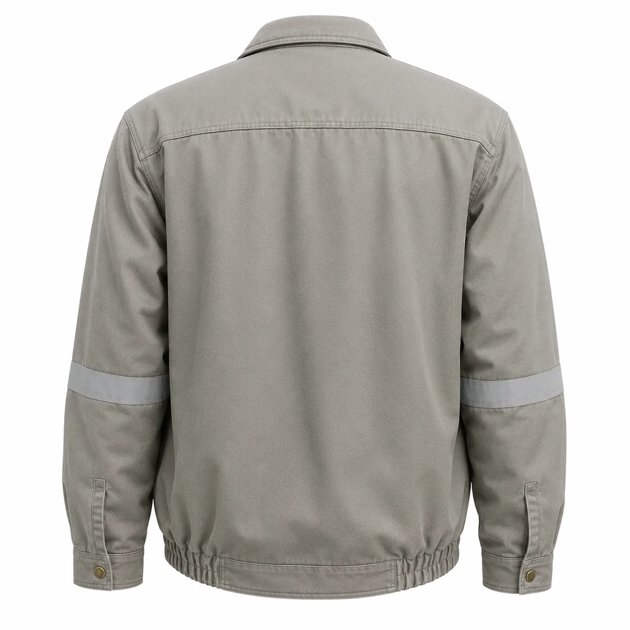 Summit Freeze® FR Bomber Jacket — Silver Reflective Tape (Gray) — Back