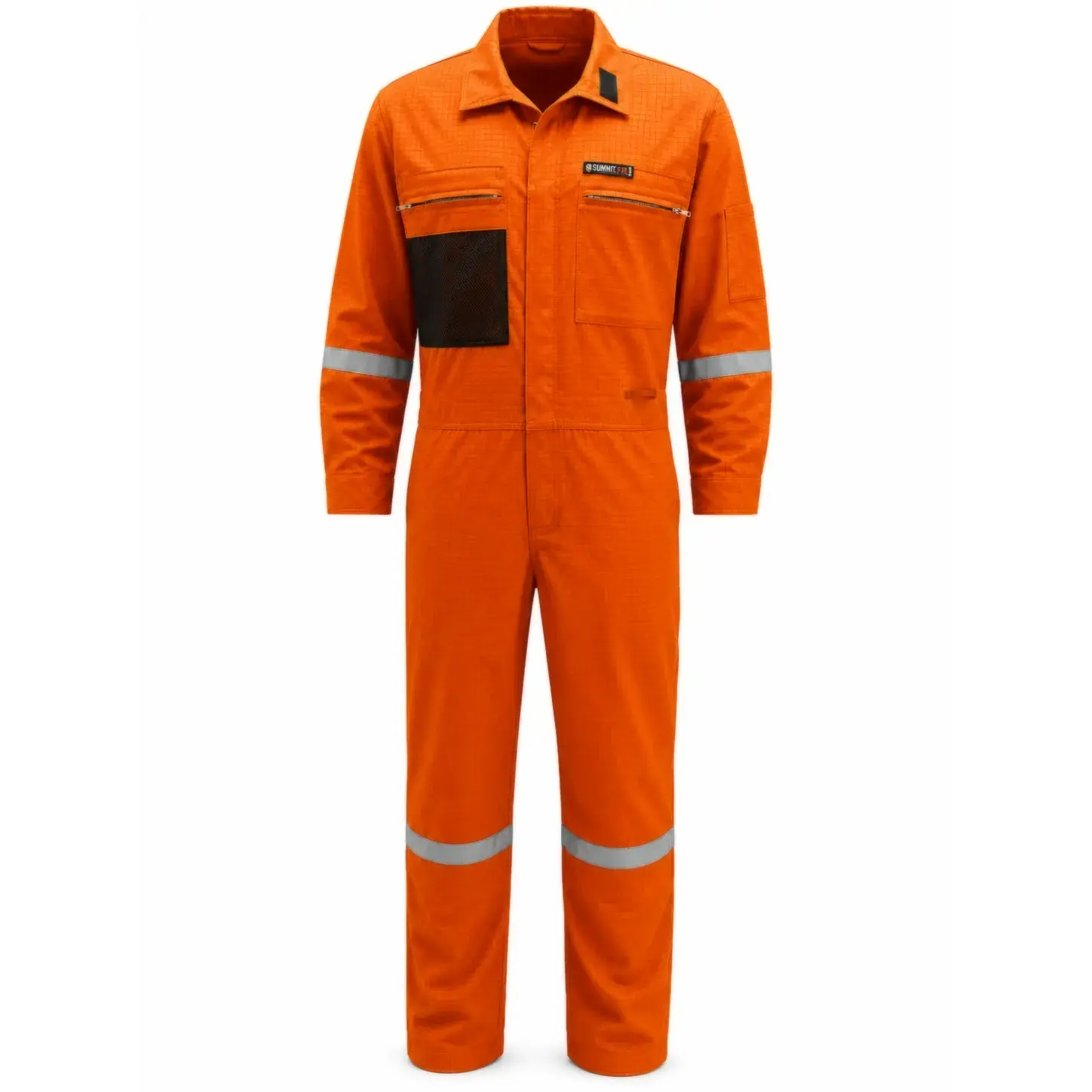 Summit Breeze® FR Vented Coverall, Inherent Blend, Lightweight 5.5 oz. Ripstop, Reflective Tape