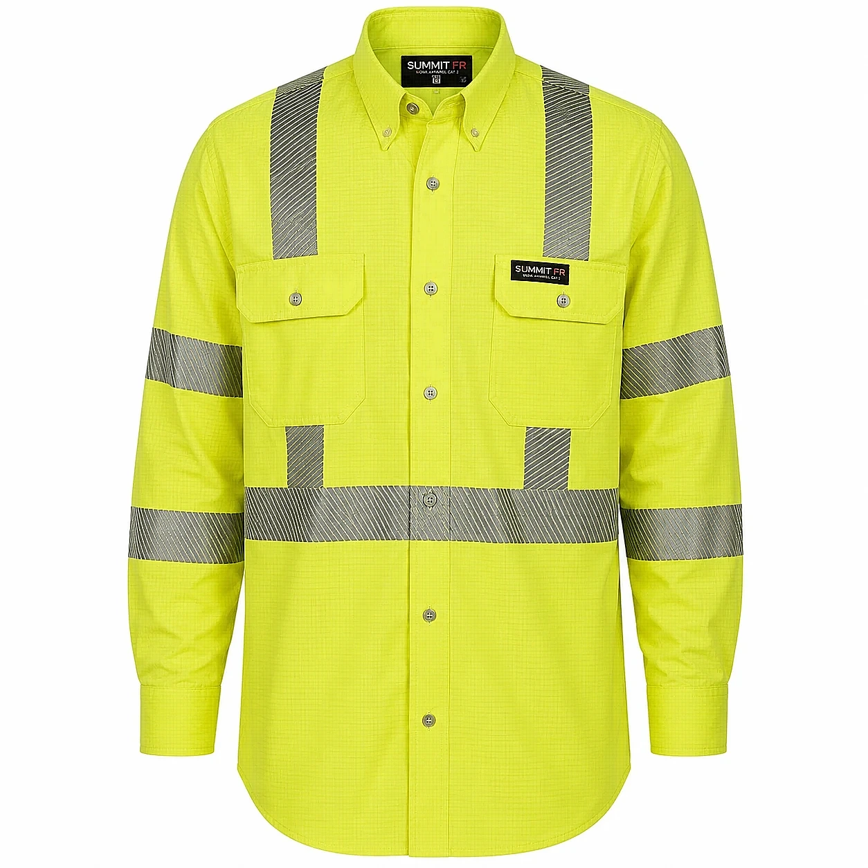 Summit Breeze® Inherent Blend Vented Hi-Viz FR Shirt