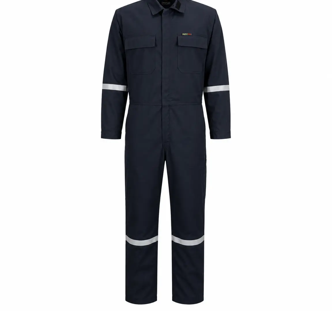 Summit Performance® 100% FR Cotton Coverall — Navy