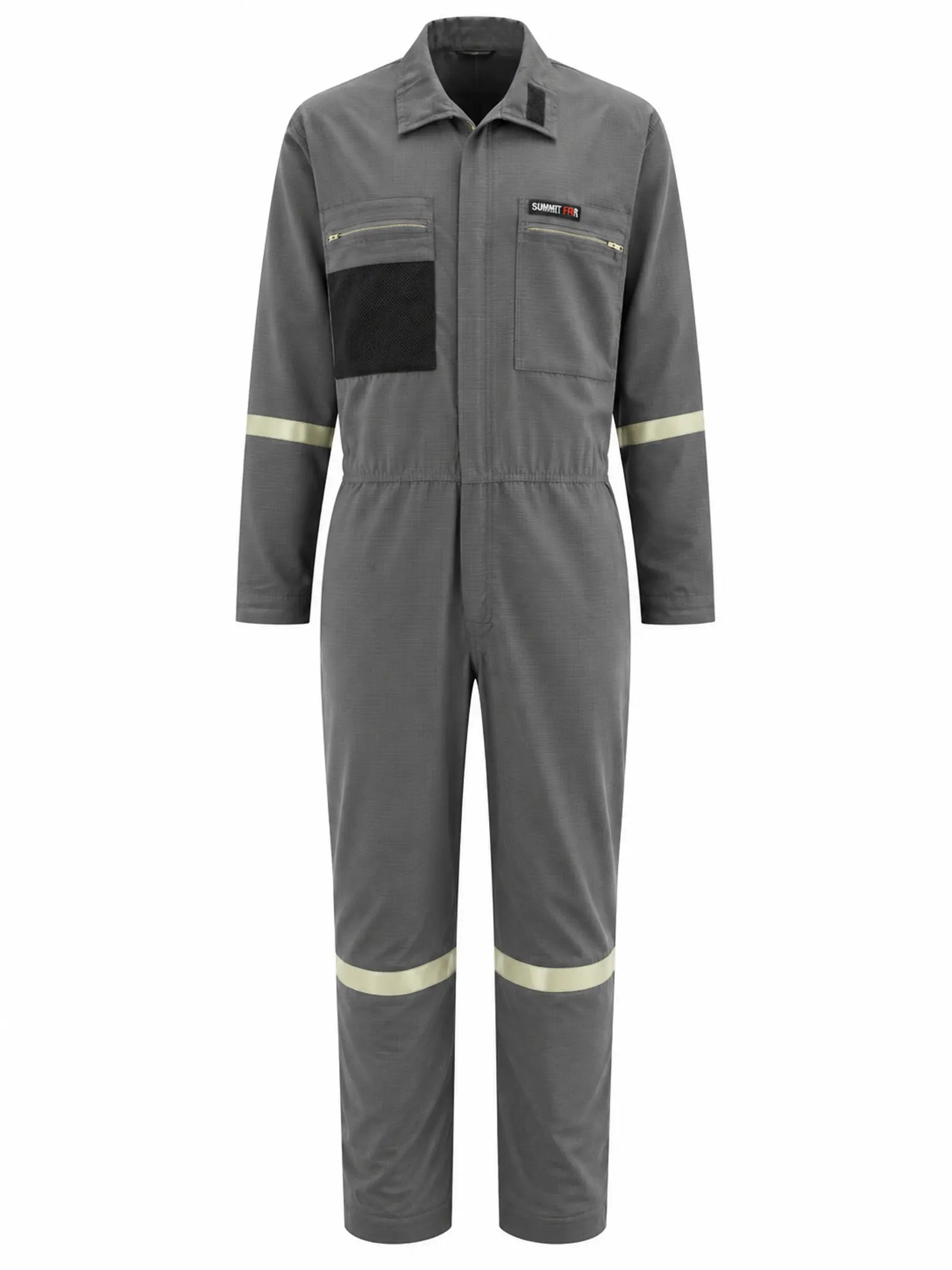 Summit Performance® FR Deluxe Coverall — Inherent Blend, Gray