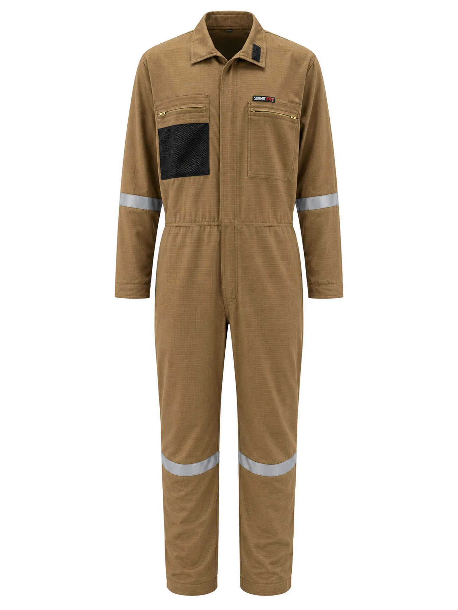 Summit Performance® FR Deluxe Coverall — Inherent Blend, Tan