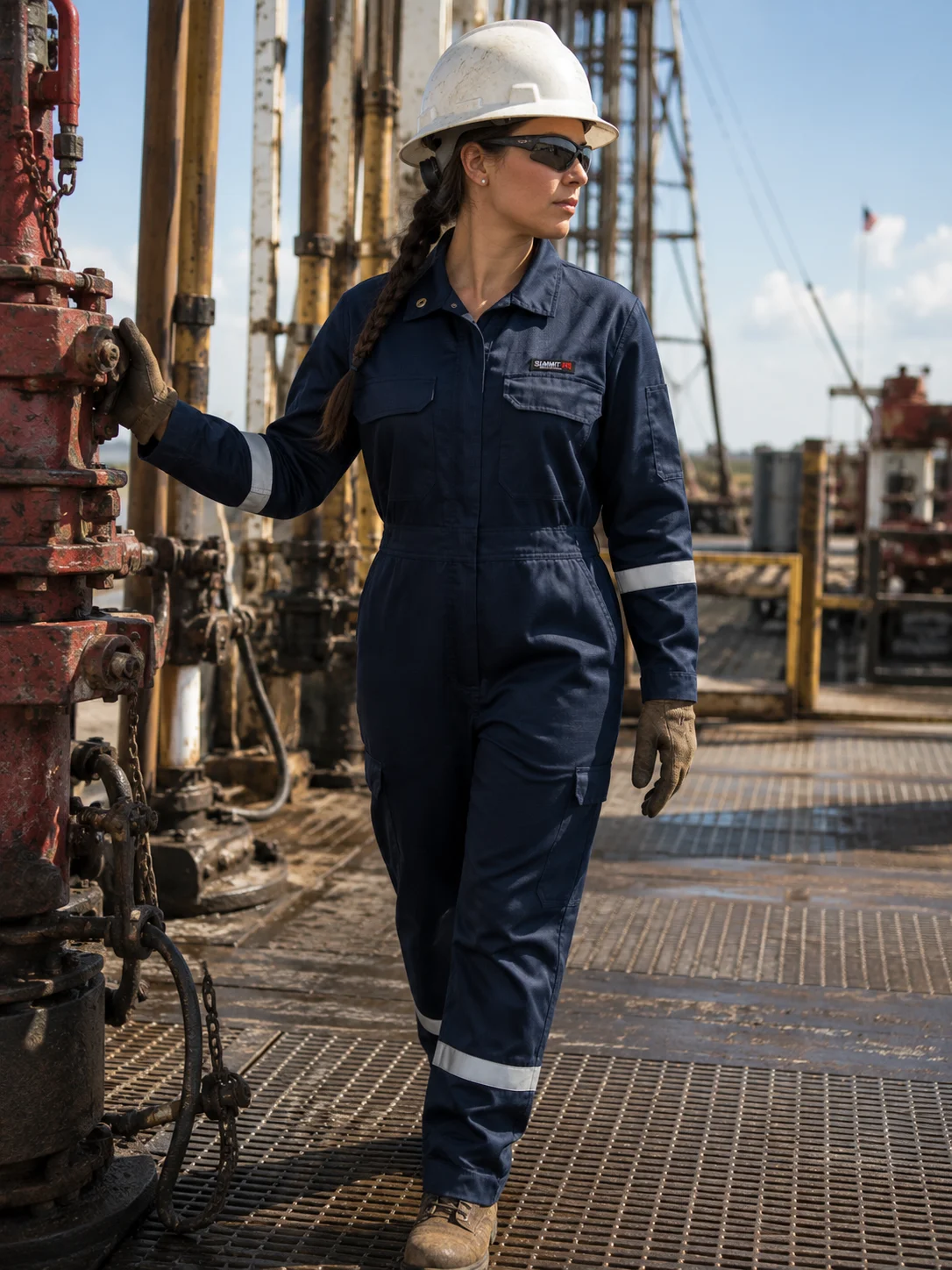 Summit Performance® Women's FR Coverall — Worn