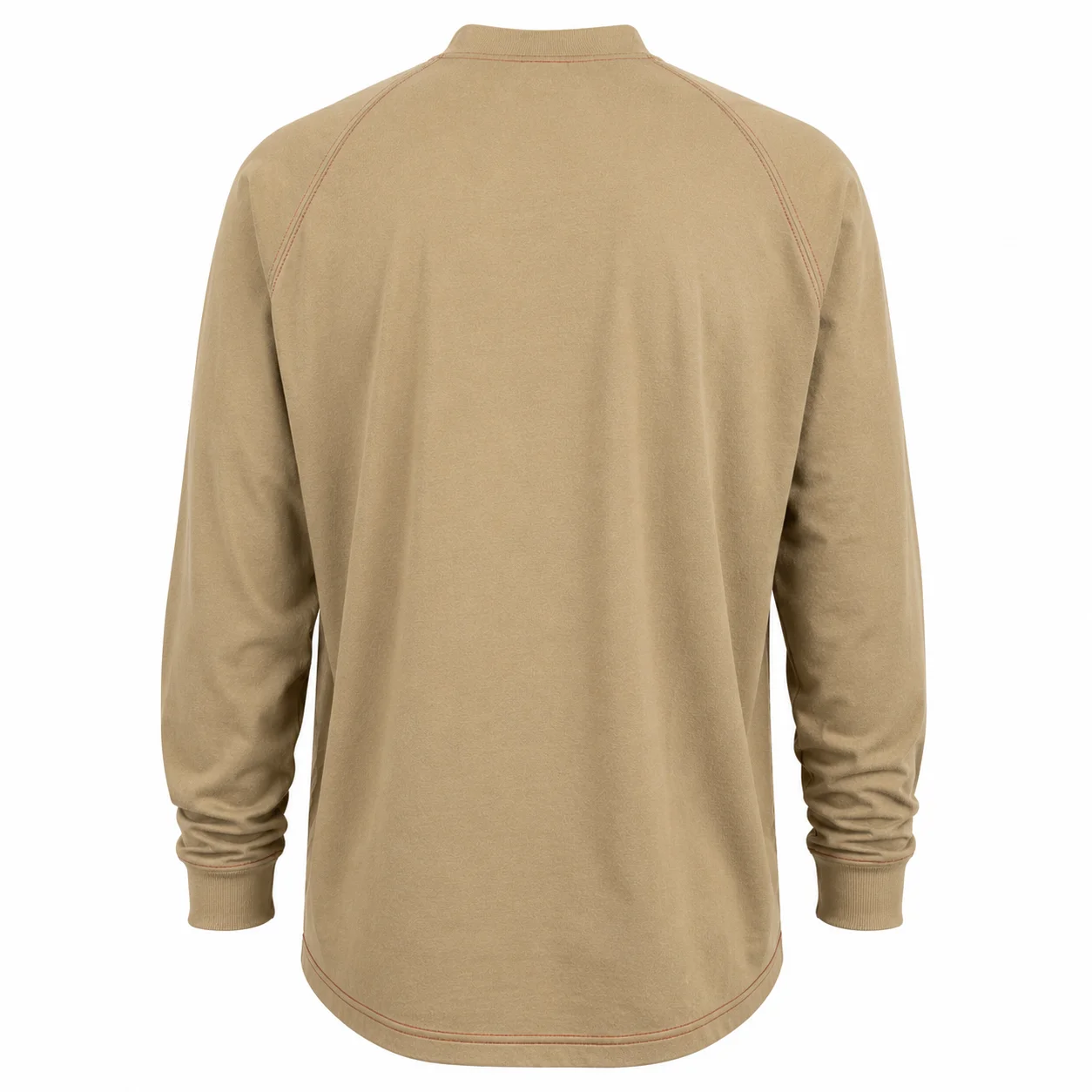 Summit Performance® FR Henley — Tan — Back