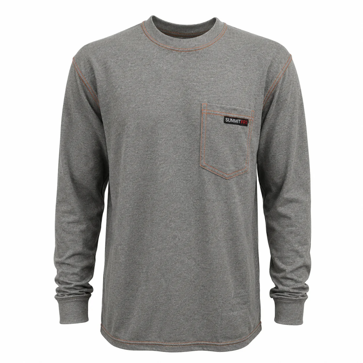 Summit Performance® FR Long-Sleeve T-Shirt — Gray