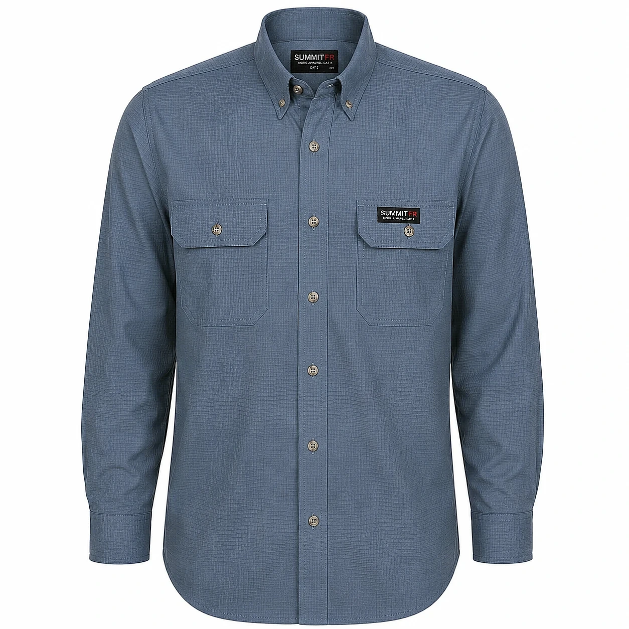 Summit Performance® Inherent blend FR Shirt — Medium Blue