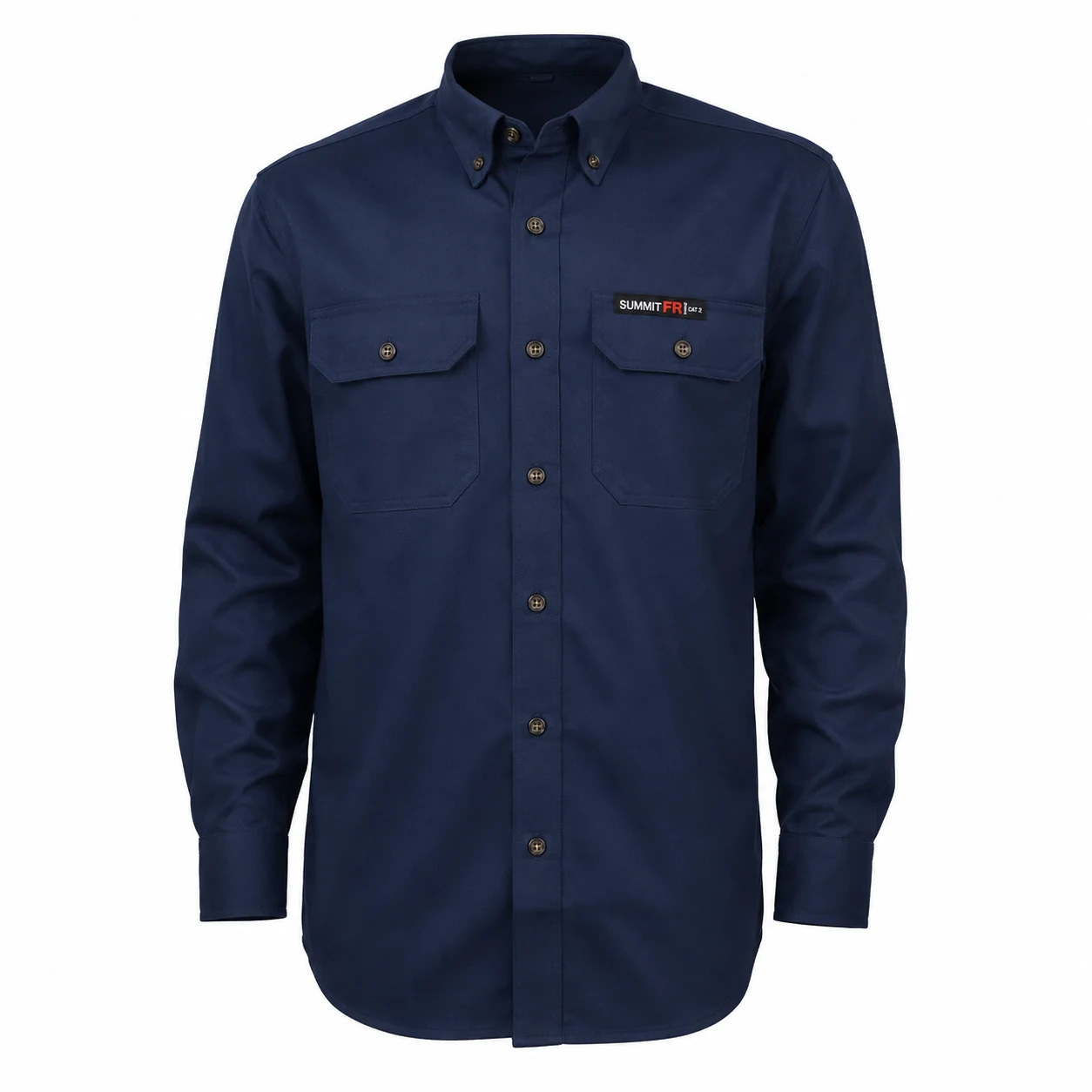 Summit Performance® FR 100% Cotton Shirt — Navy