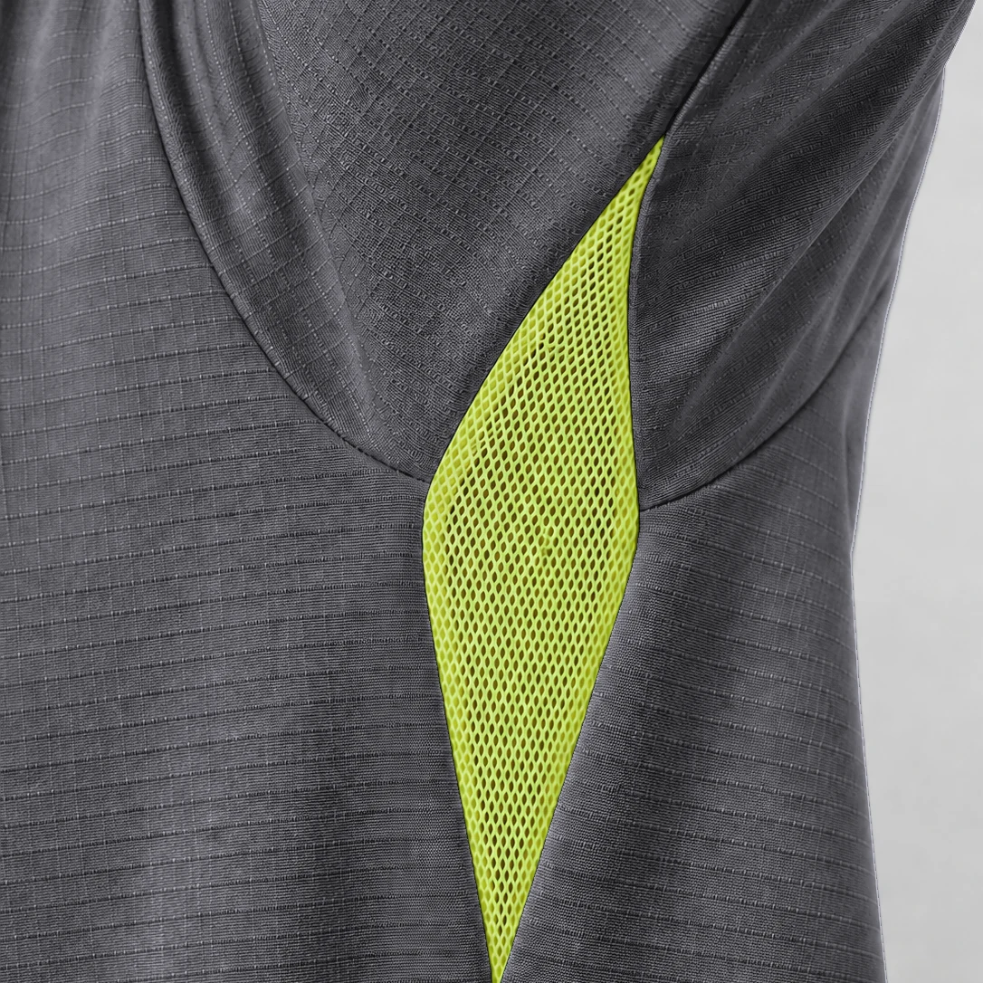Summit Breeze® Inherent Blend Vented FR Shirt — Gray — Underarm mesh